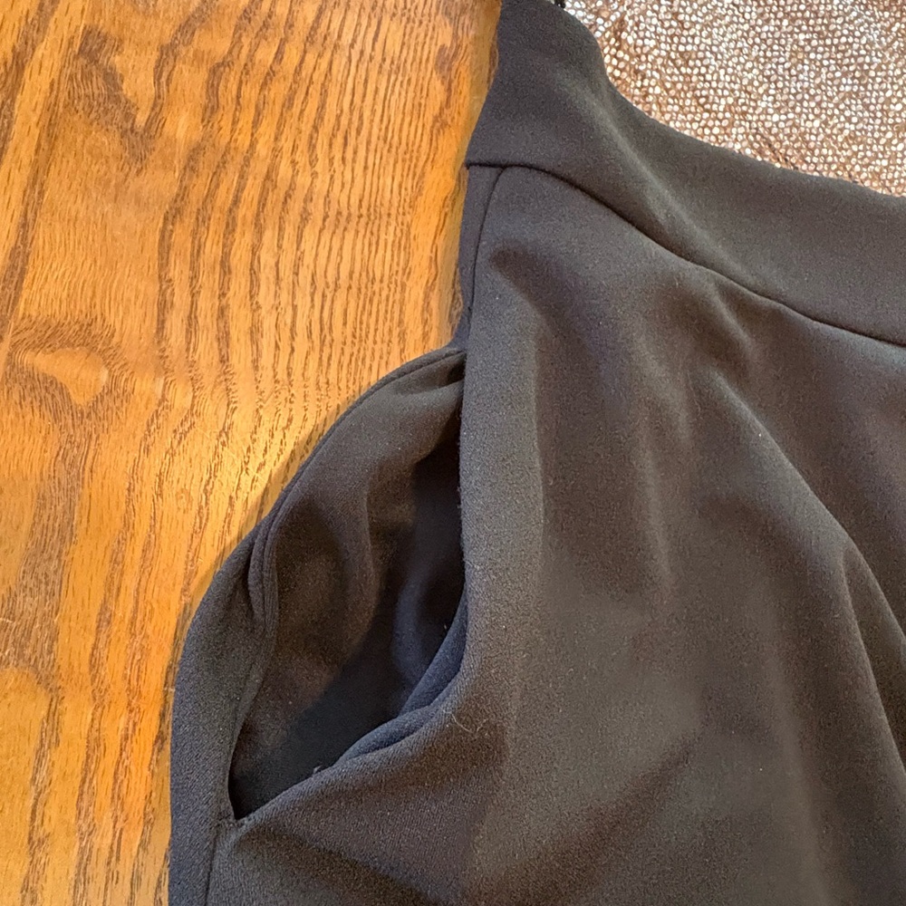 Frank Lyman Evening Gown Maxi Dress Gold Sparkle Top Black Skirt Size 10 VGUC - Picture 8 of 12